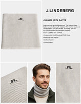 J Lindeberg Men's Juanma Neck Gaiter - Moonbeam
