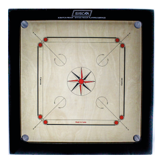 Siscaa Jupiter Carrom Board | KIBI SPORTS