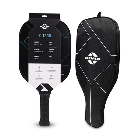 Nivia K-1200 Pickleball Paddle - Green