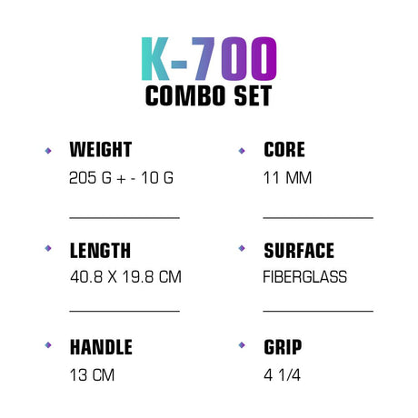 Nivia K-700 Pickleball Couple's Set
