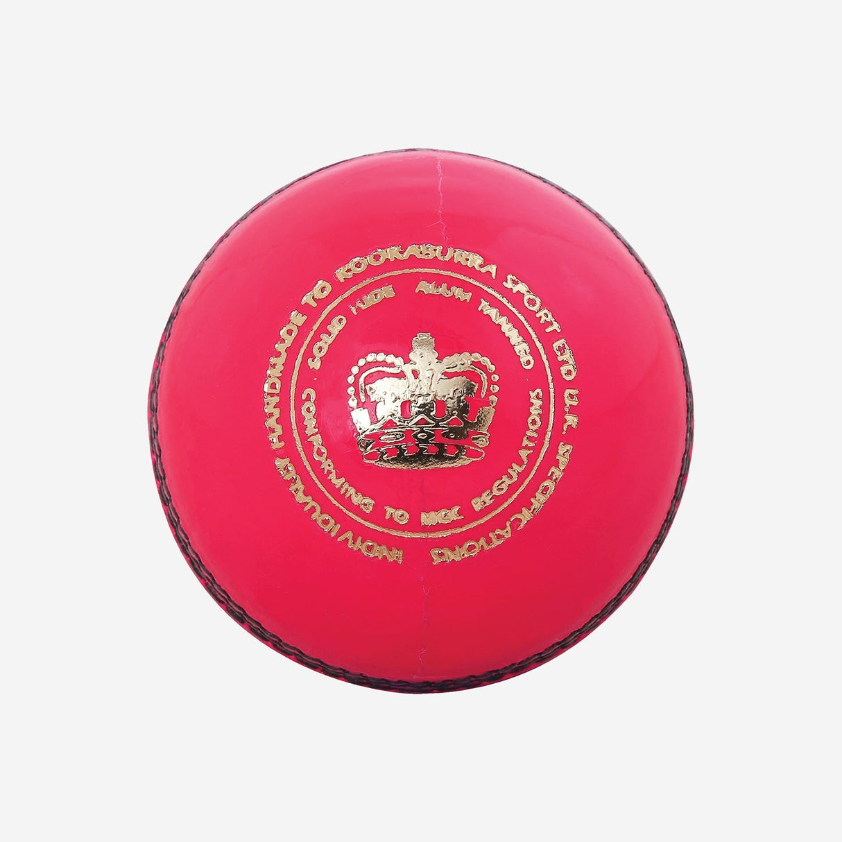 Leather Cricket Ball -Speed Pink