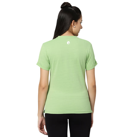 KD V Neck T-Shirt - Mint Green