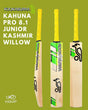 KOOKABURRA Kahuna Pro 8.1 Junior Kashmir Willow Cricket Bat