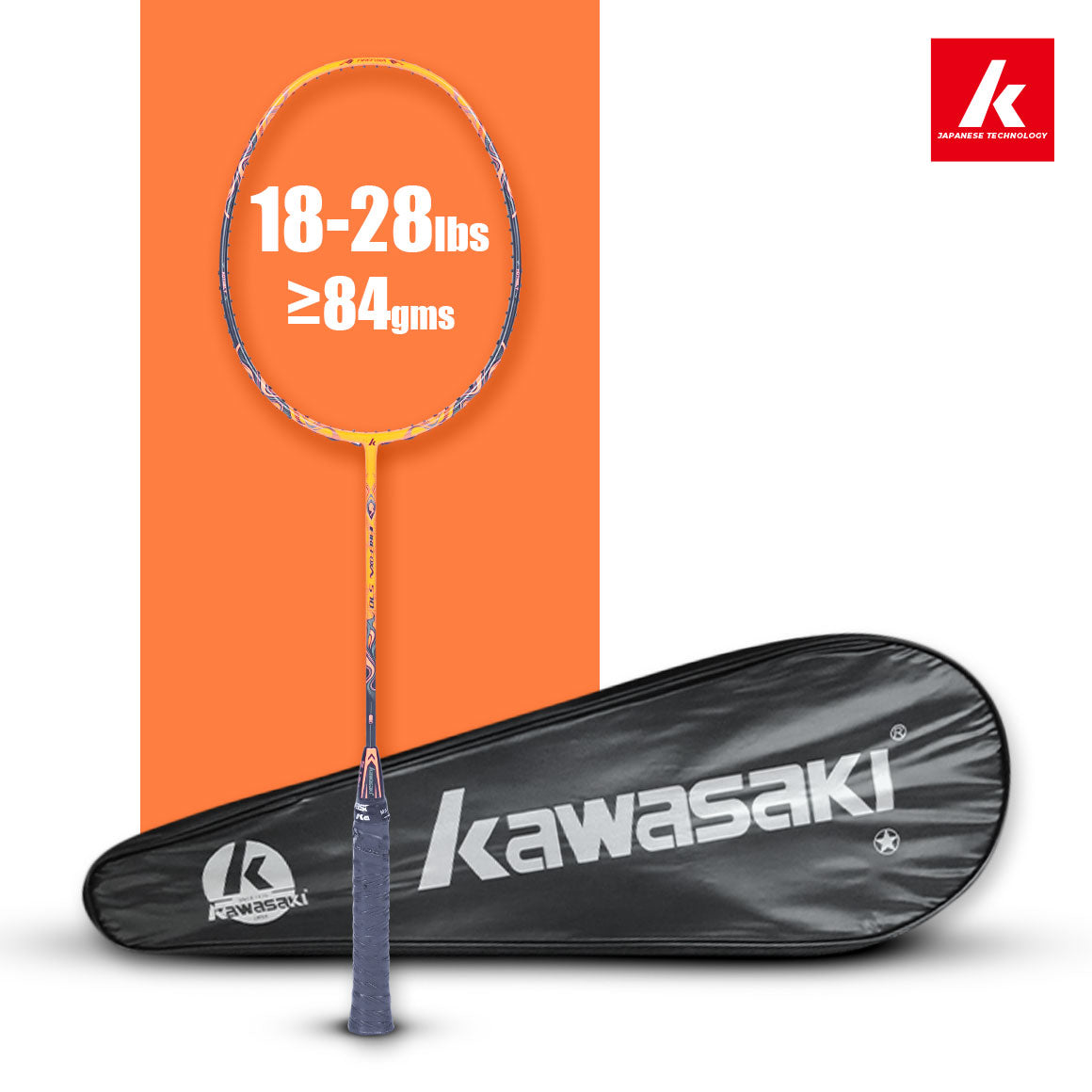 Kawasaki Firefox 570 24T Graphite Racket | KIBI Sports – KIBI SPORTS