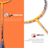 Firefox 570 Unstrung Badminton Racket(Orange) - 3U/G1