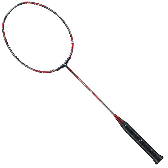 Nezer 19 II Unstrung Badminton Racket(Red/Green)-3U/G1