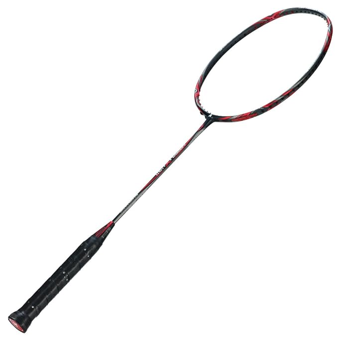 Nezer 19 II Unstrung Badminton Racket(Red/Green)-3U/G1