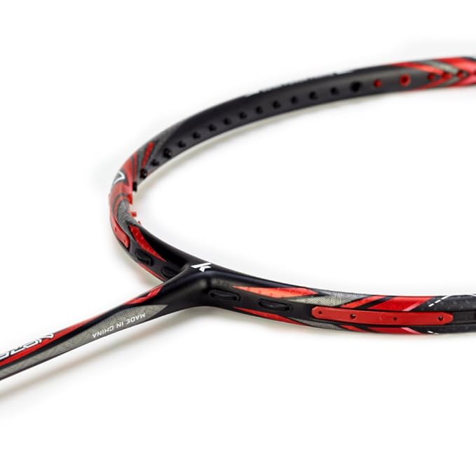 Nezer 19 II Unstrung Badminton Racket(Red/Green)-3U/G1