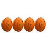 Kore Premium 4-40 Kg Coloured Solid Rubber with One Pair Dumbbell Rods for workout