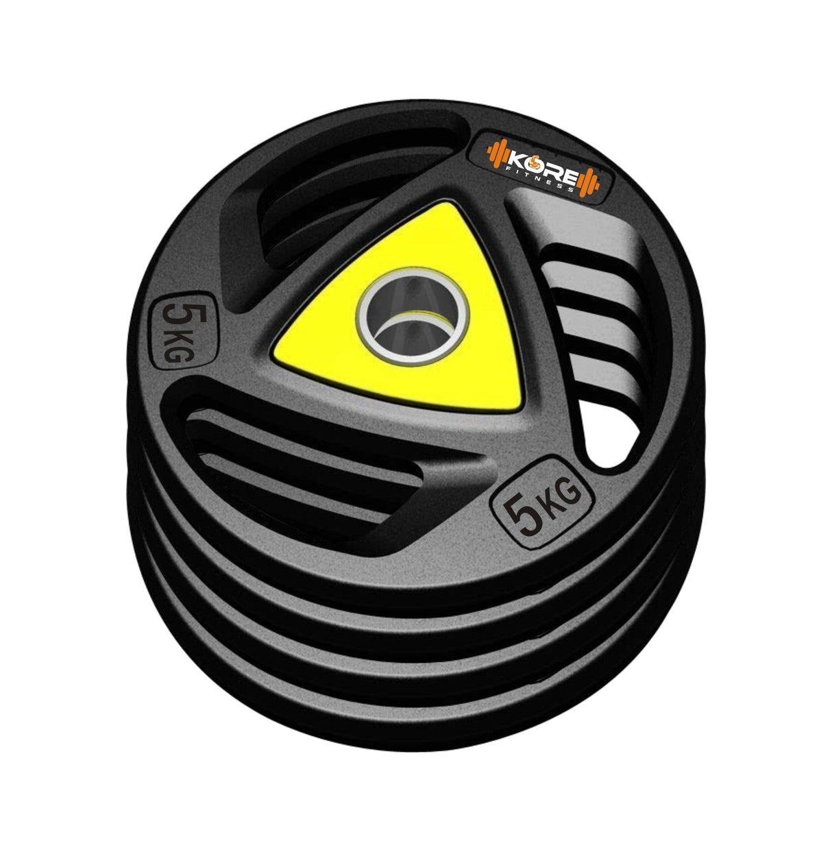Kore Professional Metal Integrated Rubber 5-20 Kg Spare Weight Plates Combo