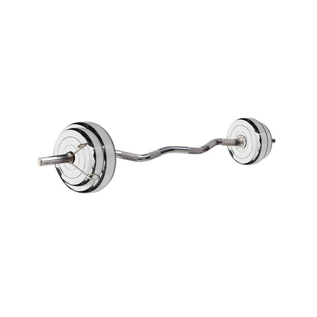 Kore Professional Steel 10-50 kg Home Gym Set with One 3 Ft Curl and One Pair Dumbbell Rods with Gym | Kushal Rubber Industri