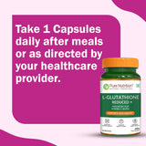 L-Glutathione Reduced+ | With Hyaluronic Acid, Vitamin E & Biotin | 60 Veg Tablets
