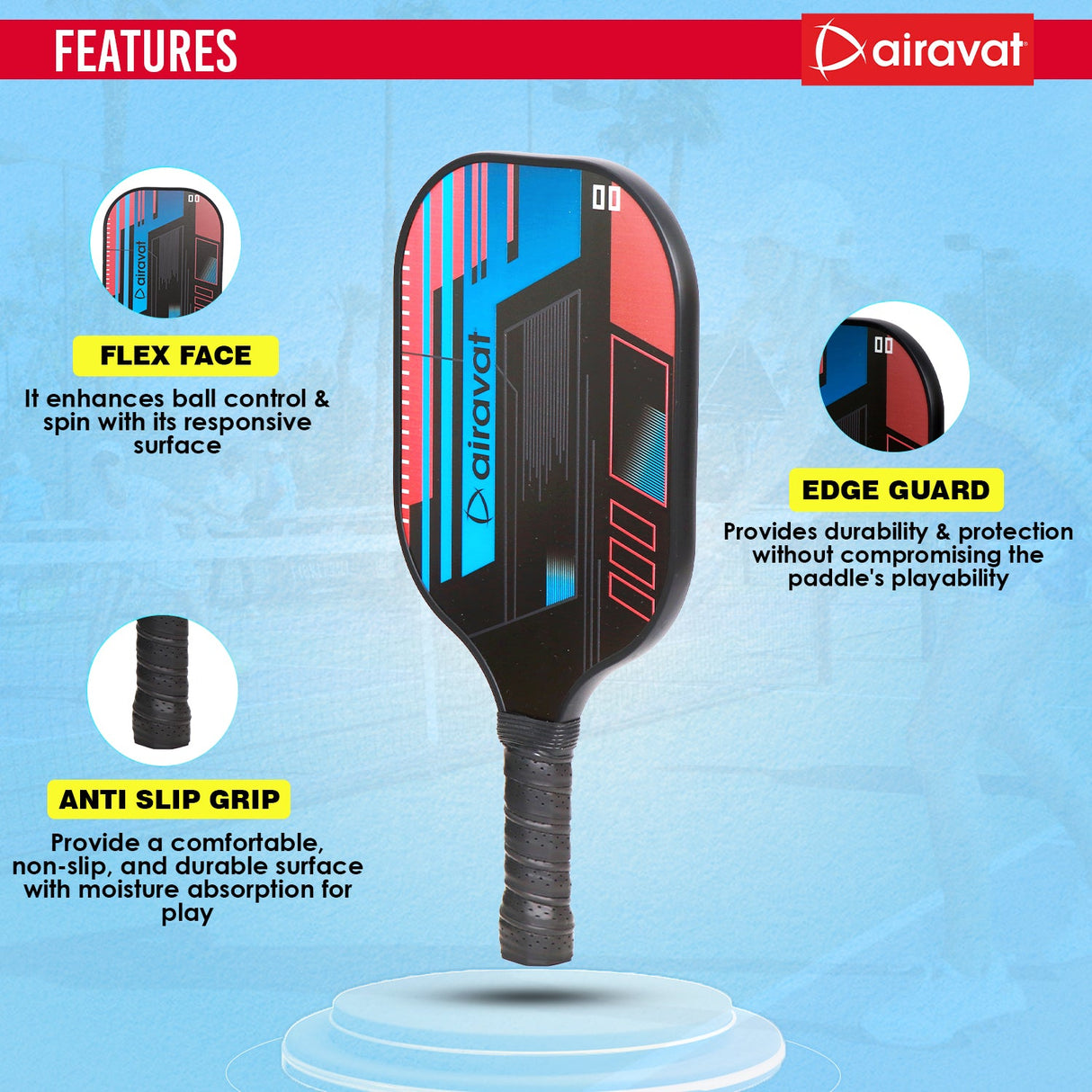 BANG PICKLEBALL PADDLE (SET) - 7403