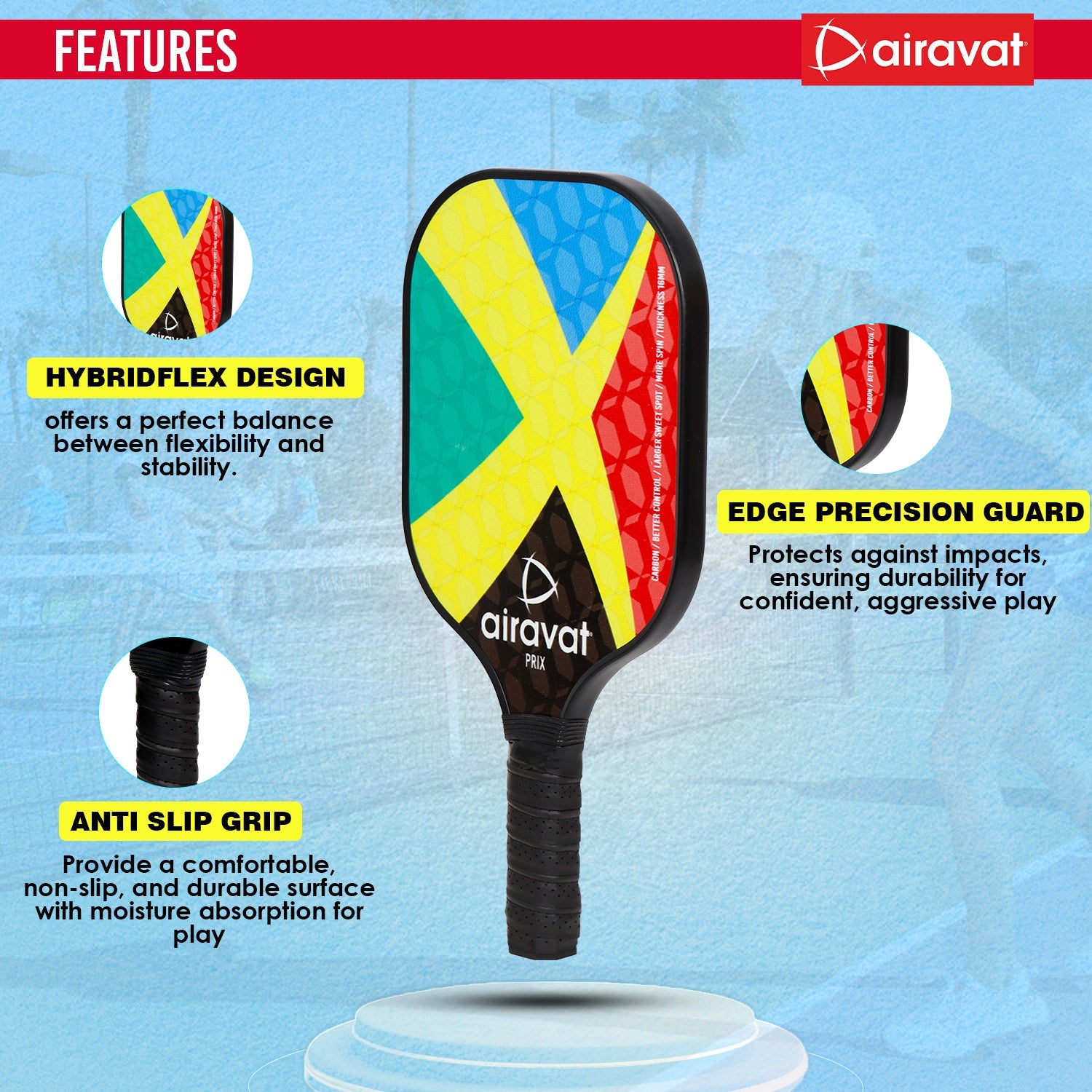 PRIX PICKLEBALL PADDLE SET - 7404