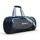 Vector X Miller Gym Bag for Women & Men, Sports Travel Duffel Bag Workout Bag Unisex | Water Resistant | Adjustable Shoulder Strap | Fitness Workout Carry Bag with Multiple Pockets