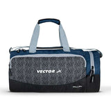 Vector X Miller Gym Bag for Women & Men, Sports Travel Duffel Bag Workout Bag Unisex | Water Resistant | Adjustable Shoulder Strap | Fitness Workout Carry Bag with Multiple Pockets