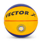 Vector X HG 3X3 Official Match Ball (Basketball Federation of India) Specialized Reinforced Rubber Basketball