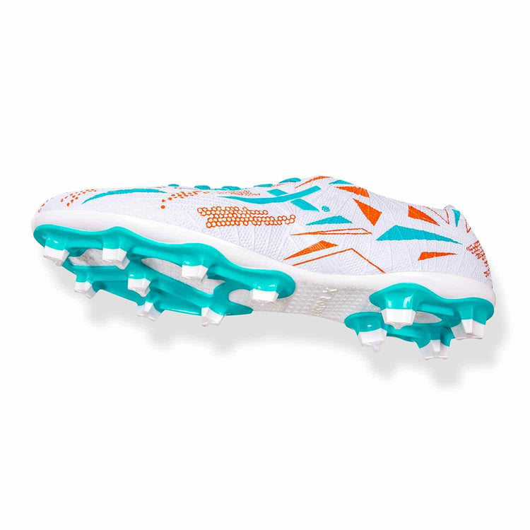 Vector X Trigger Football Shoe/Studs, Double Colored TPU Sole, Padded Footbed, Premoulded Heel Shoe for Men