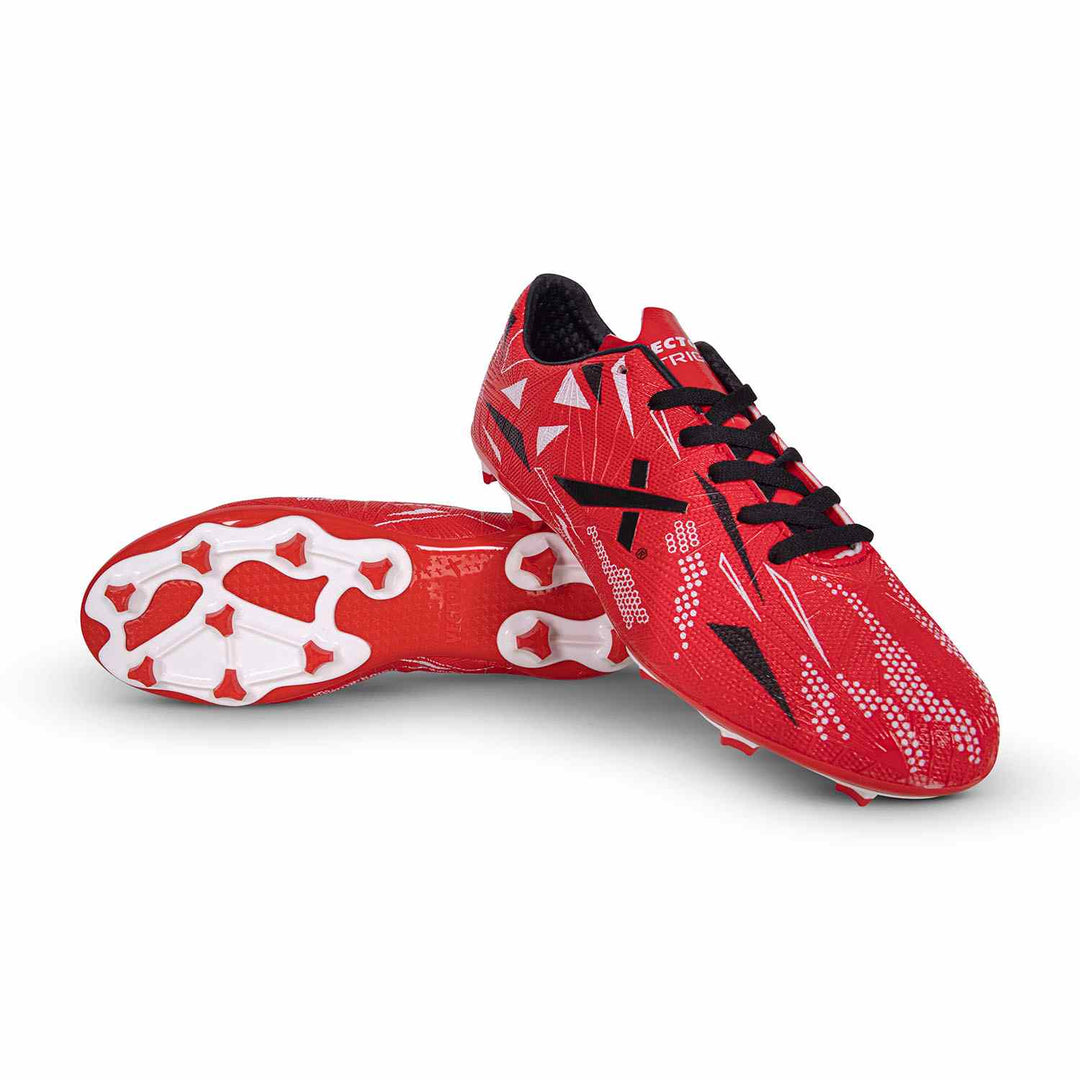 Vector X Trigger Football Shoe/Studs, Double Colored TPU Sole, Padded Footbed, Premoulded Heel Shoe for Men