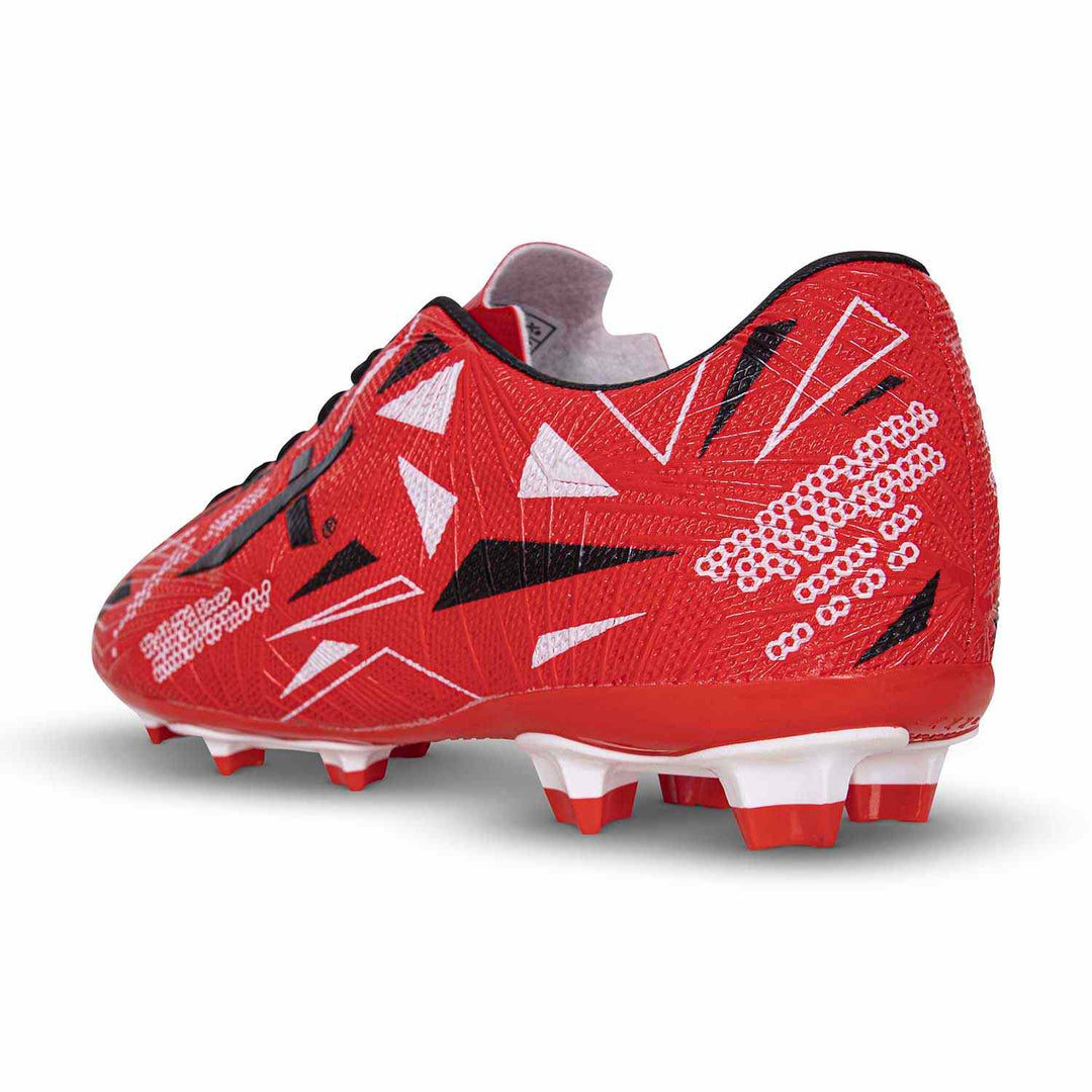 Vector X Trigger Football Shoe/Studs, Double Colored TPU Sole, Padded Footbed, Premoulded Heel Shoe for Men