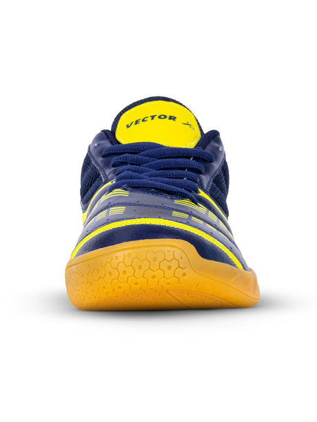 VECTOR X Ranger 7.0 Power Cushion Rubber Outsole Synthetic Mesh Badminton Shoes for Men Lightweight & Comfortable