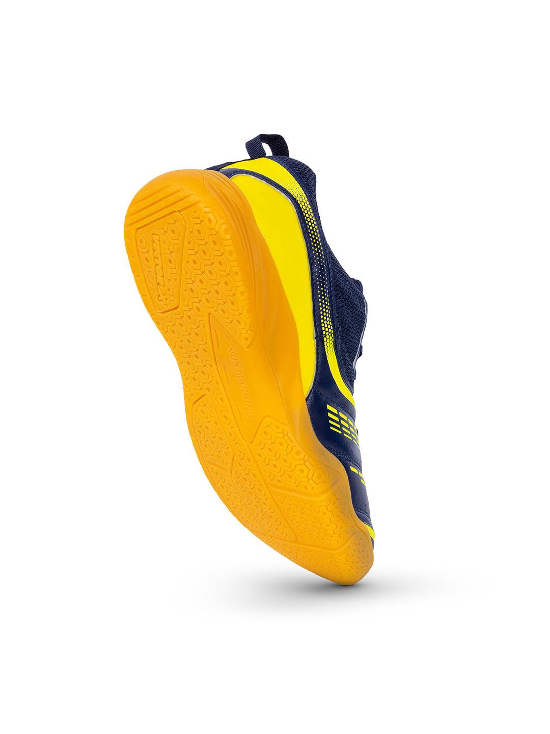 VECTOR X Ranger 7.0 Power Cushion Rubber Outsole Synthetic Mesh Badminton Shoes for Men Lightweight & Comfortable
