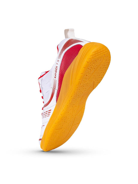 VECTOR X Ranger 7.0 Power Cushion Rubber Outsole Synthetic Mesh Badminton Shoes for Men Lightweight & Comfortable