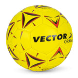 Vector X 32 Panel ORAGA Embossed PU Thermofused Indoor/Outdoor Futsal Football with Latyex Bladder Suitable for Match and Training for Adut and Kids 10-14 Years