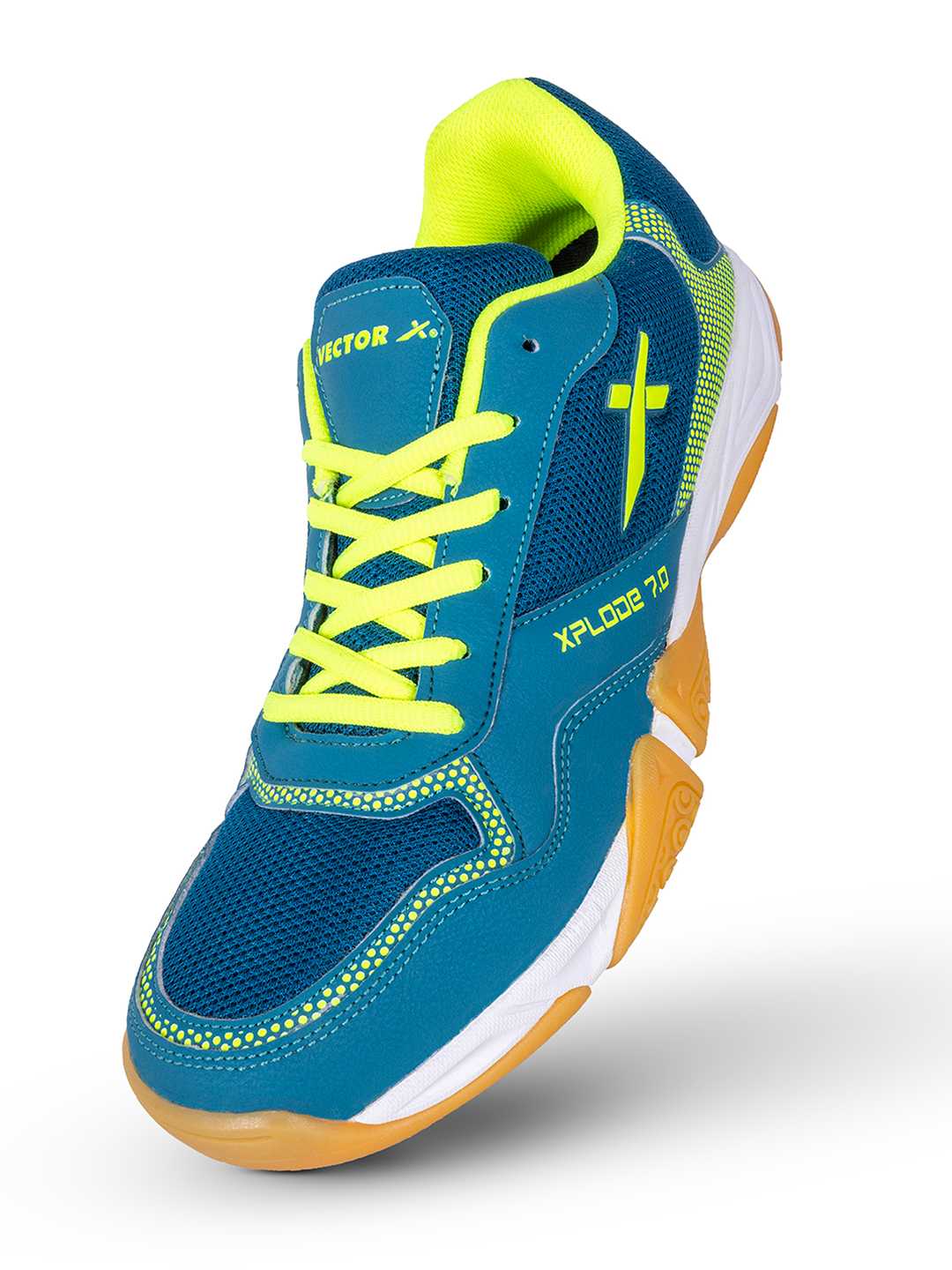 Xplode 7.0 Lightweight Non-Marking EVA Phylon Rubber Sole Badminton Shoes For Men
