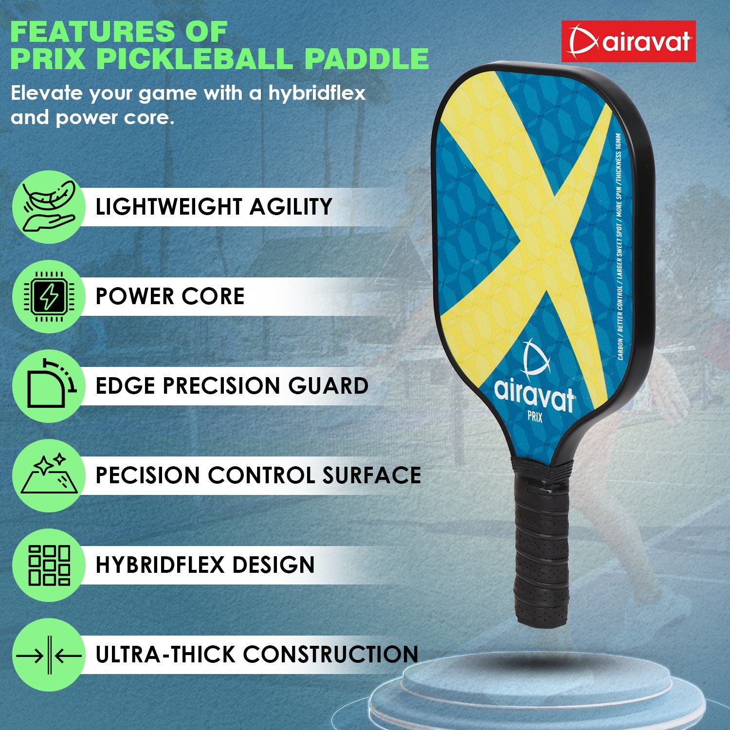 PRIX PICKLEBALL PADDLE SET - 7404
