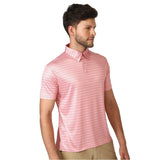 Striped Tshirt For Men | Men’s Regular Fit Polo Tshirt Pink