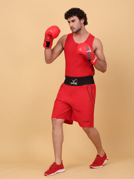 Invincible Men's Air Vent Elite Amateur Boxing Set | K.L. Mahajan & Sons (Invincible)