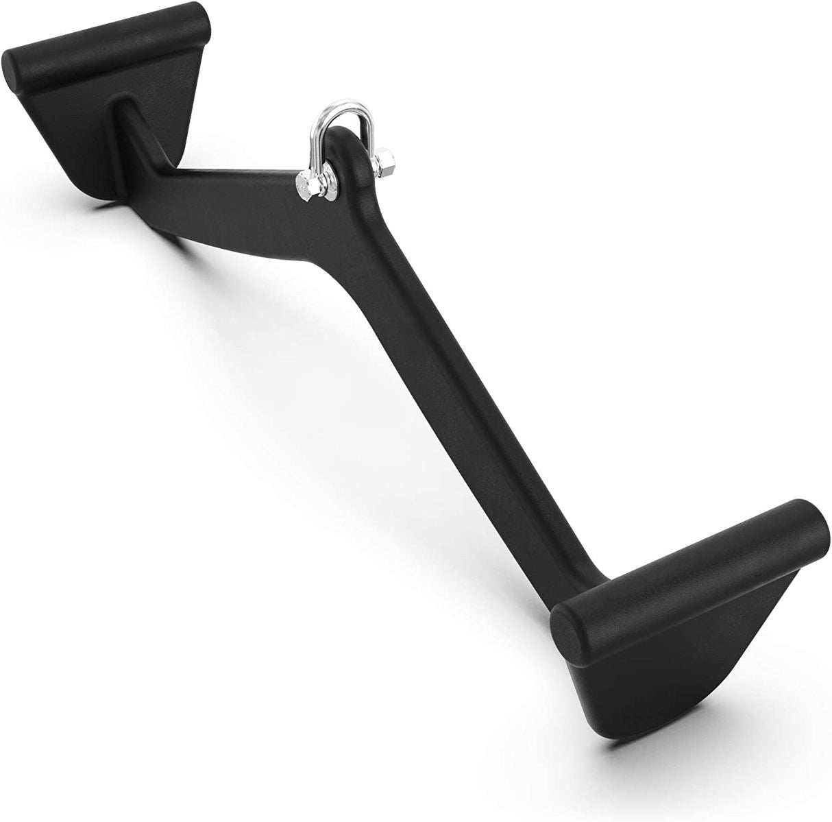 KAKSS Machine Attachments. Black Matte Handles with Universal Attachment for Cable Machines. Pull Down, Press Down, Row, Triceps, Biceps & Lats. Available in 8 Varieties