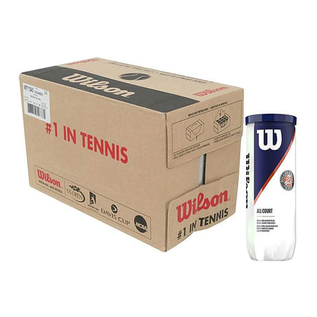 Wilson Roland Garros All Court Tennis Ball Carton (72 Balls) | Noah Sports