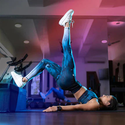 Magnum Opus High Waist Leggings - Sea Port