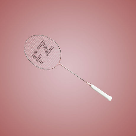Light 11.1 Medium Strung Defensive Badminton Racket (Lilac)- 4U/G5