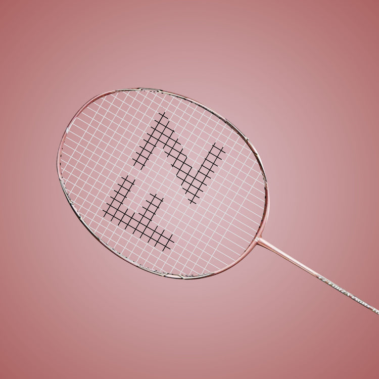 Light 11.1 Medium Strung Defensive Badminton Racket (Lilac)- 4U/G5