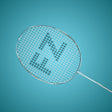 Light 11.1 Medium Strung Defensive Badminton Racket (Blue Fish) - 4U/G5