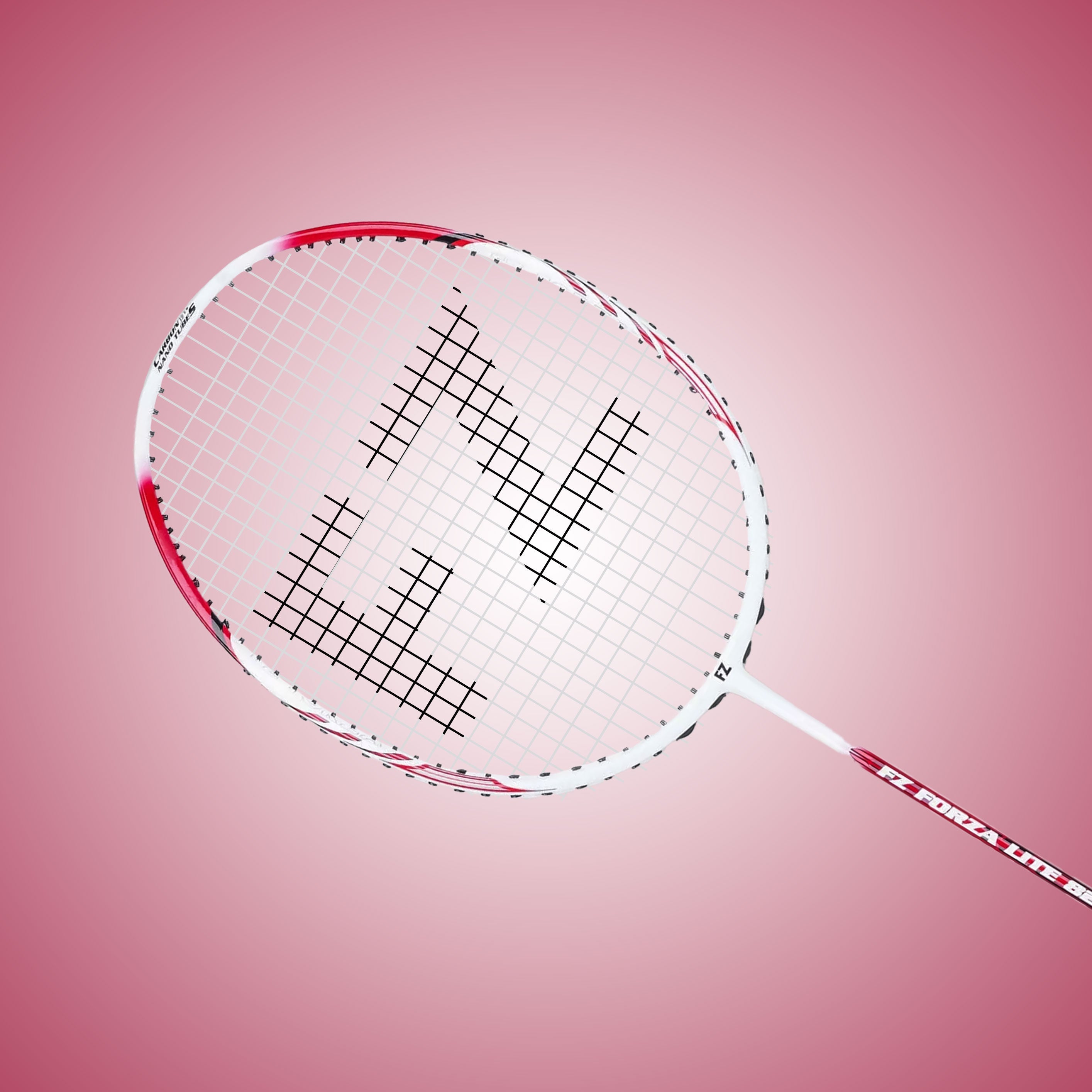 Lite 82 Strung Badminton Racket ( Chinese Red) - 4U/G5