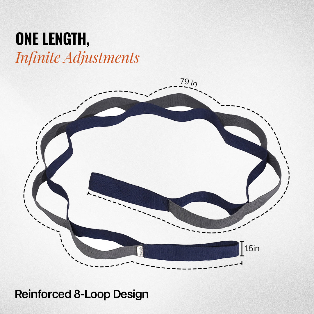 Loop Yoga Stretch Belt