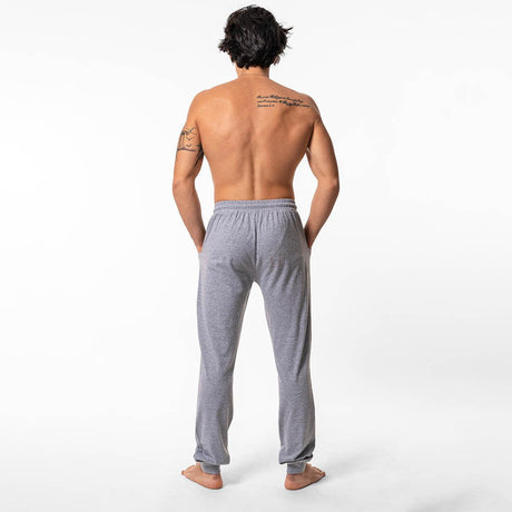 Lounge Life Sleepwear Bottom for Men - Grey Melange