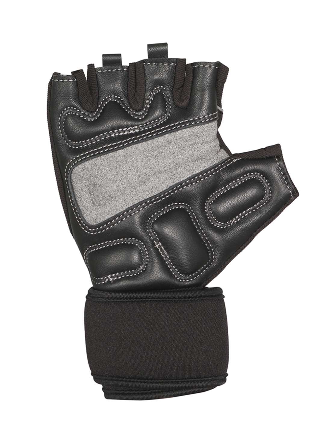 Vector X Majestic Unisex Leather Gym Gloves for Men and Women Professional Weightlifting, Fitness Training and Workout Gym | with Half-Finger Length, Wrist Wrap for Protection