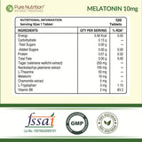 Melatonin 10mg Tablets  Sleep Cycle Support & Relaxation | 120 Tablets