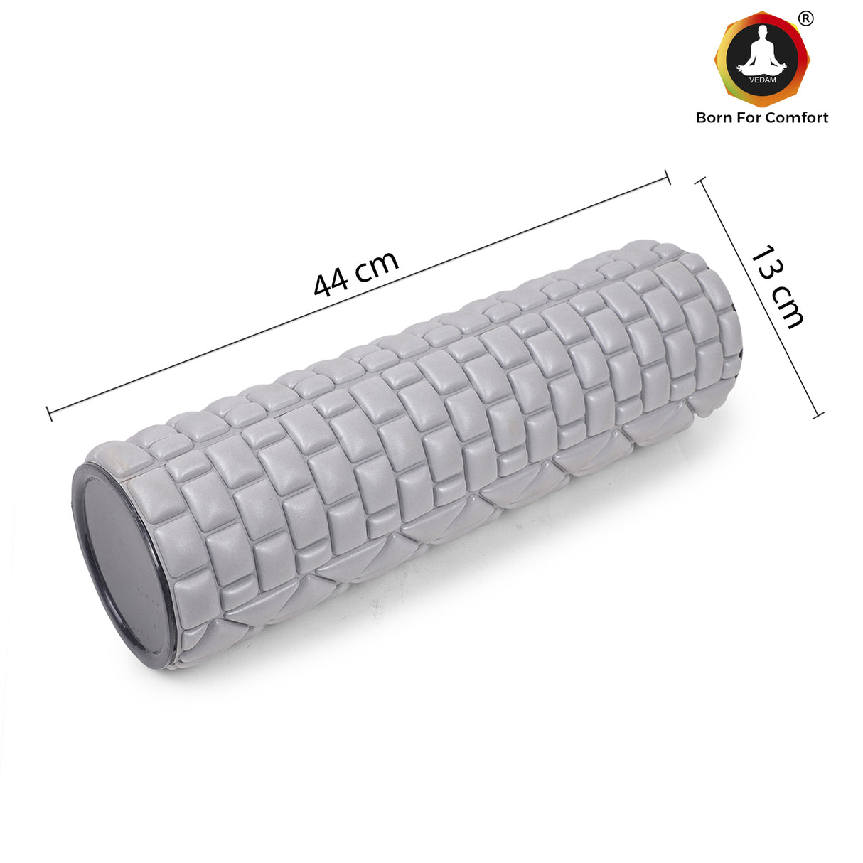 Vedam Dense Massage roller 18″ (Grey)