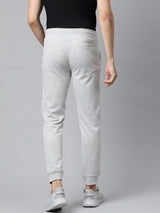 Alcis Men Grey Melange Solid Joggers