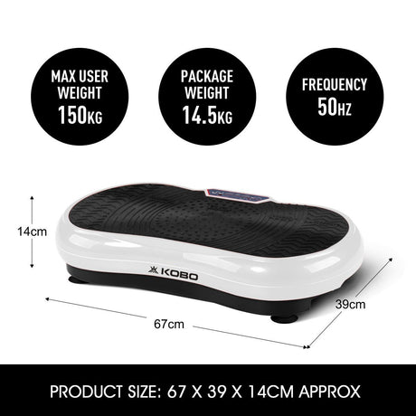 Kobo MSG-3 Vibration Plate Machine | Kobo