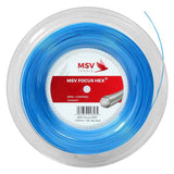 MSV Focus-HEX Tennis Reel (200m) 1.23MM/16L Sky Blue