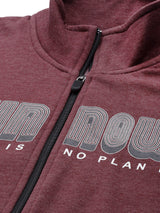 Alcis Men Typography Maroon Tracksuits
