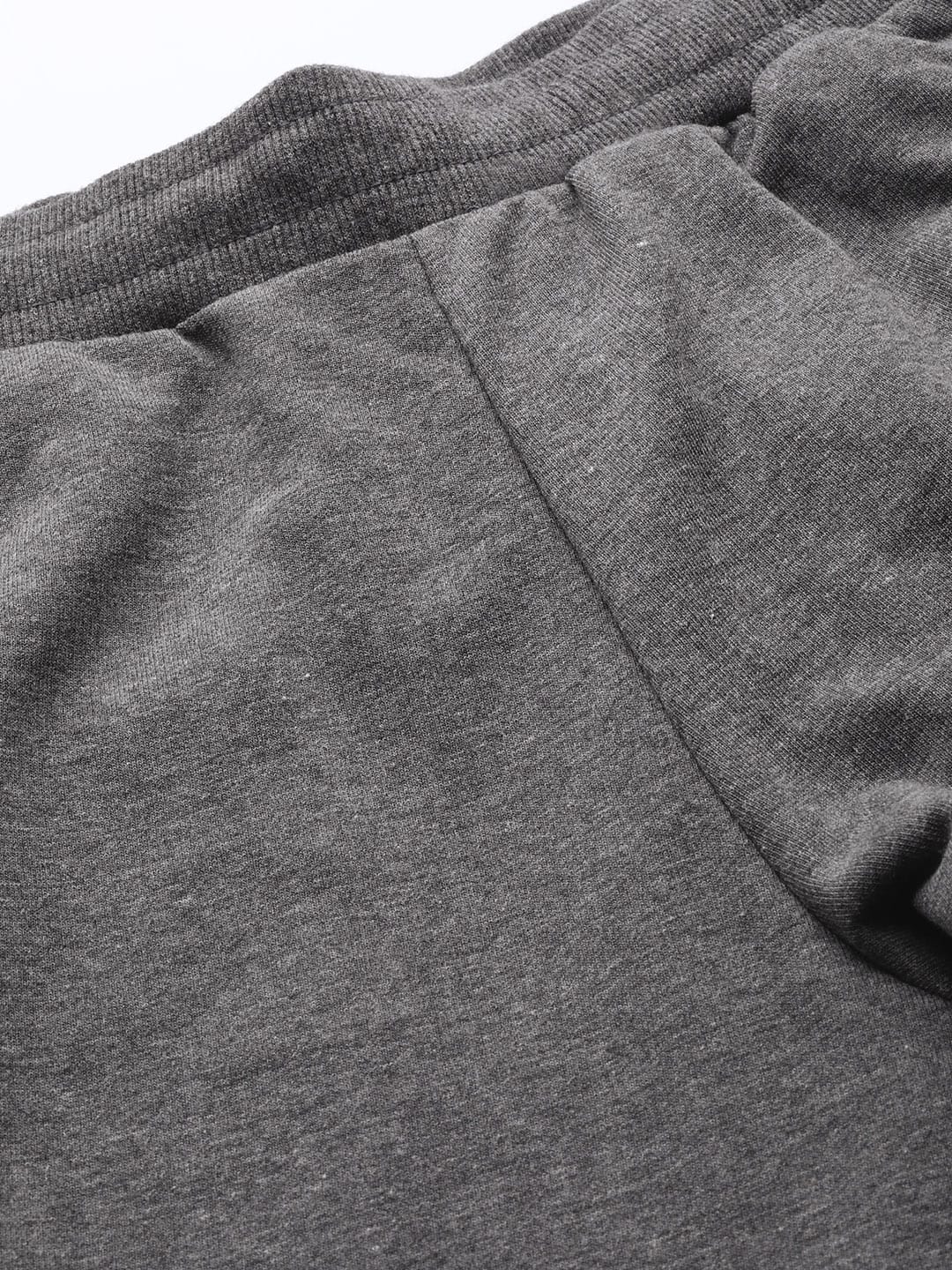 Alcis Men Grey Solid Regular Fit Jogger