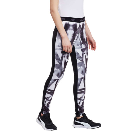 Women White Printed Track Pant | Alcis